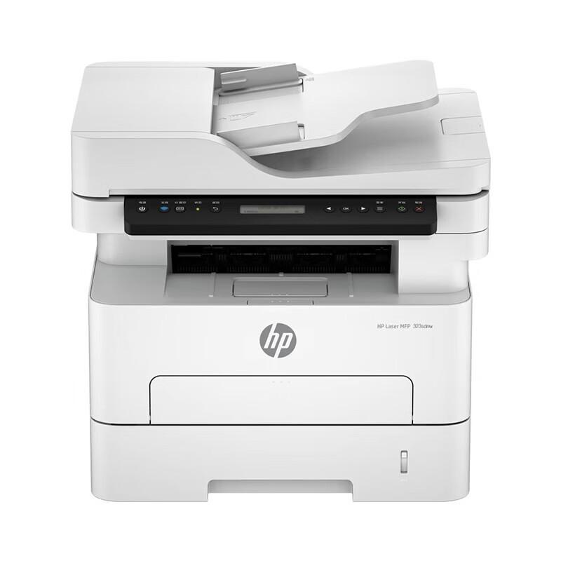 

HP Laser MFP 323sdnw Wireless Monochrome Multi-Function Printer CN plug (adapter included)