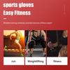 Half Finger Breathable Bodybuilding Training Silicone Palm Weightlifting Gloves Fitness Gloves Dumbbells Gloves Gym Mittens