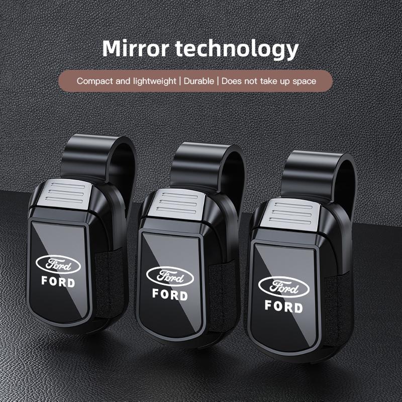 headrest Car Interior Sun Visor Eyeglasses Holder Sunglasses Clip Automotive Interior For Ford STline Focus Fiesta