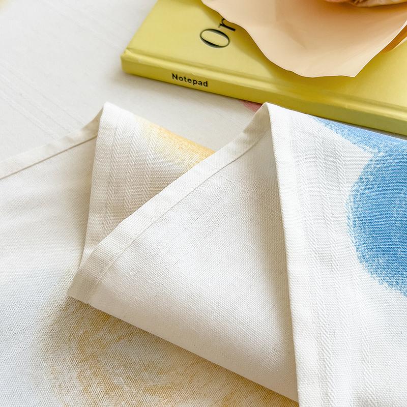 Painted Flowers 100% Cotton Bed Sheet Set Thickened Bedspread with Pillowcases Skin-friendly Breathable High Quality Bedding Set