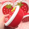 4 pezzi Portapranzo per bambini portatile Cartone animato Fragola Pranzo Bento Box Insalata Frutta Contenitore per alimenti Scuola Microonde Bento Box