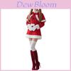Neon Genesis Evangelion Asuka Langley Soryu und Ayanami Rei Weihnachtskostüm Cosplay für Fans mit Weihnachtsthema