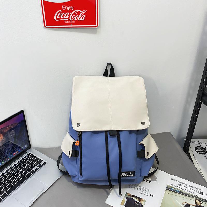 Men's College Backpack, 16-Inch Large Capacity, Casual Travel Laptop Bag