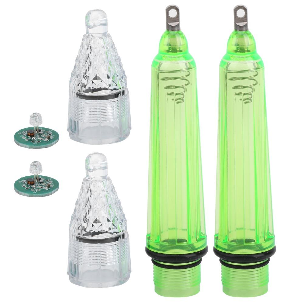 5 Stück 16,5 cm LED Köderlicht Wasserdichte Angelköderlichter Tiefsee-LED-Licht Angelgeräte