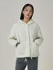 SUPERDRY W Hooded Quilted Jacket Ivory