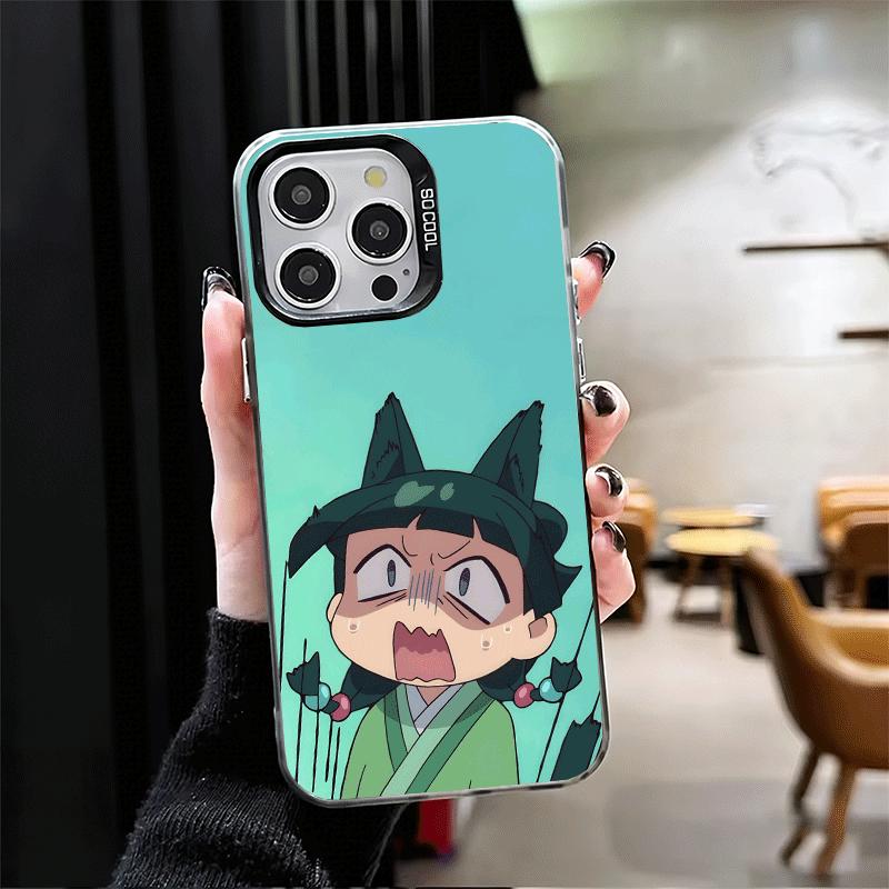 A-Apothecary D-Diaries Cute Soft Phone Case for iPhone 15 16 17 Pro Max 17Air 16E 14 Plus 13 12 Mini Shockproof Cover Back Shell