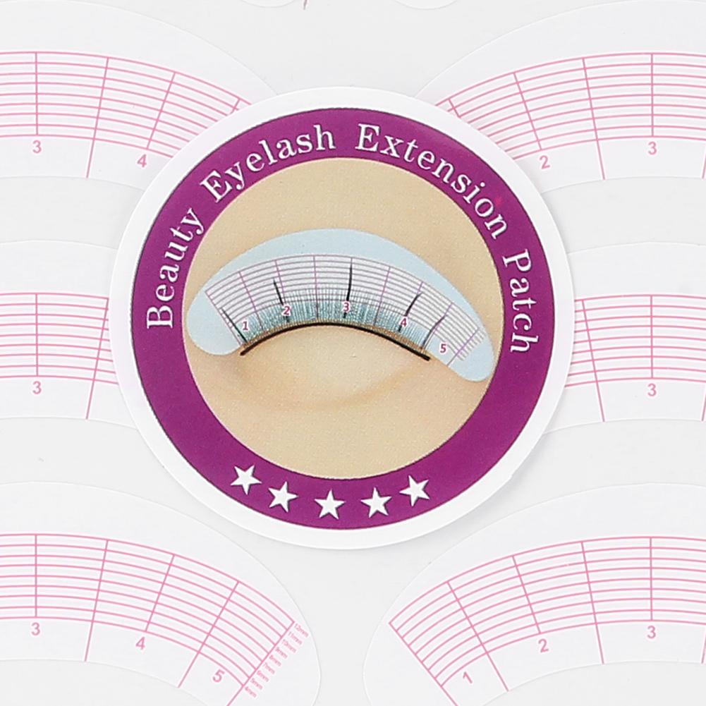 175 Pairs Eyelash Extension Sticker Eye Positioning Tips Sticker Lash Mapping Stickers
