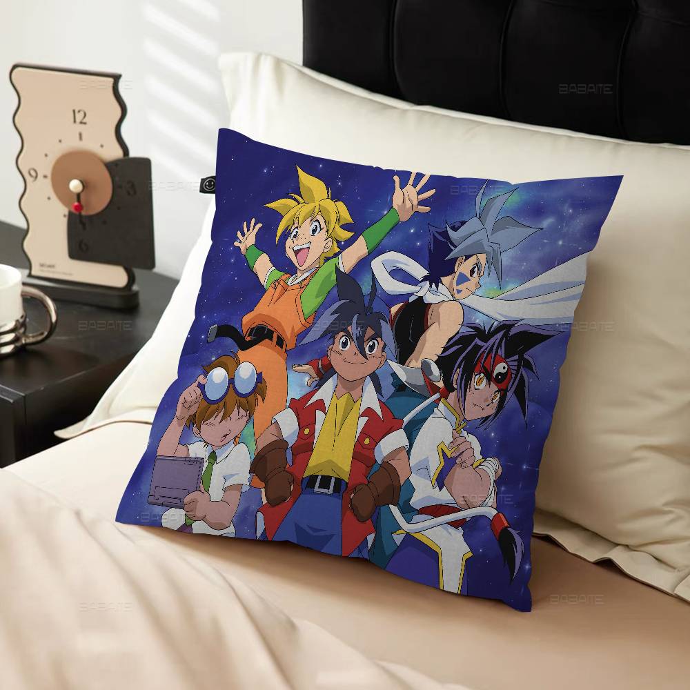 Horký Anime B-Beyblade Polštář Dárky Domácí Kancelářské Vybavení Ložnice Pohovka Auto Potah Polštáře Pouzdro 45x45cm