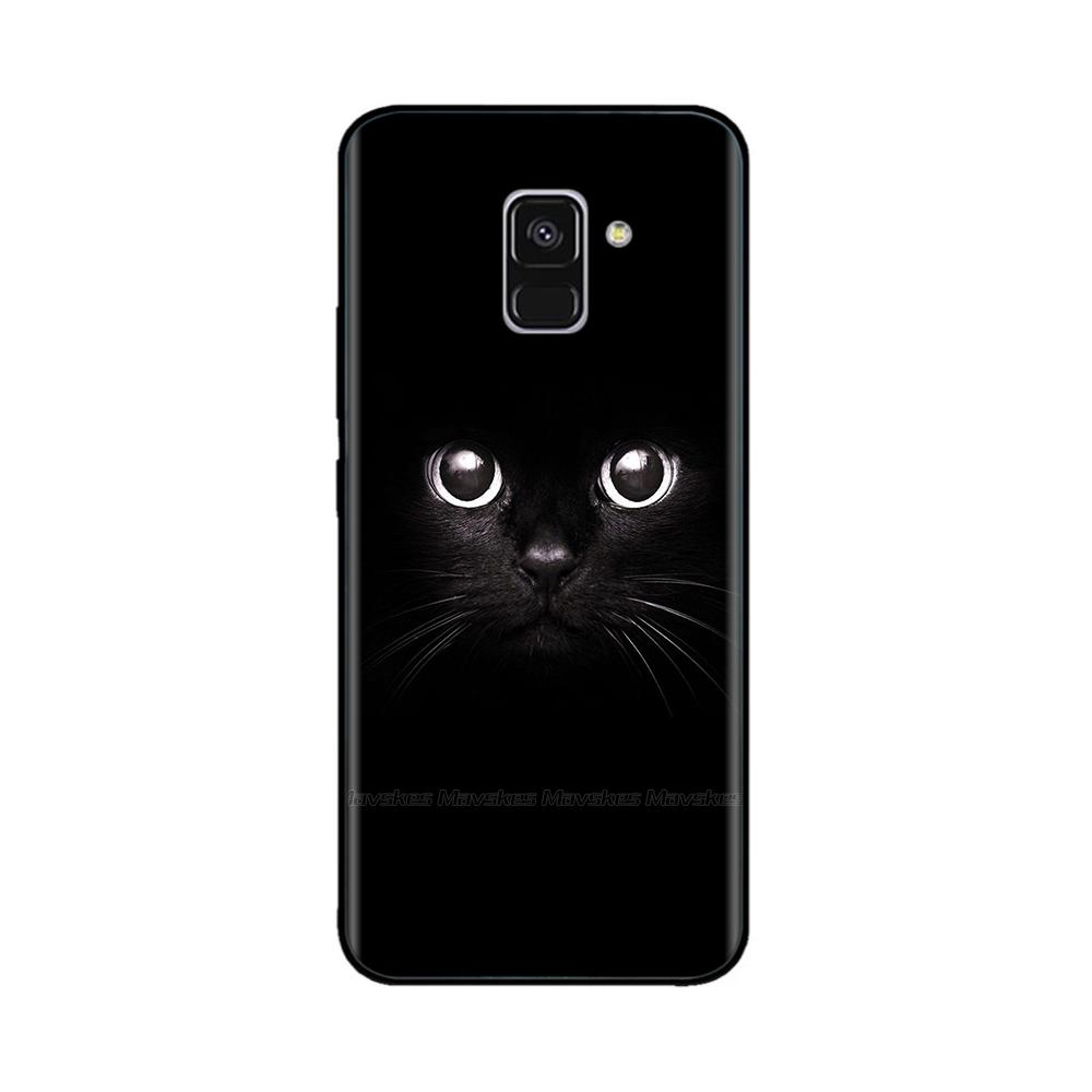 Für Samsung Galaxy A8 2018 Hülle Weiche TPU Handy Rückseite Für Samsung A8 Plus 2018 A730 Cover GalaxyA8 A 8 Silikon Stoßstange Hülle