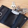 Key Wallets Women Men Key Purse Bag Holder Housekeeper Unisex Solid Keychain Organizer Bag