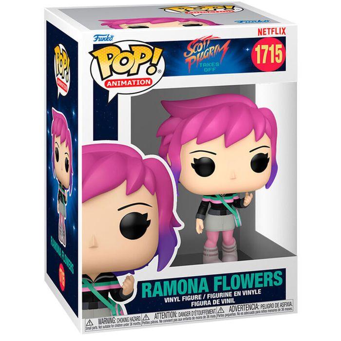 Figurine Funko POP - FUNKO - Scott Pilgrim Takes Off - Ramona Flowers - Détails précis - Pose dynamique