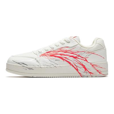 Year One Heartbeat Trendy Versatile Comfortable Durable Casual Sports Skate Shoes Men Sneaker White Red Silver 912618098-1