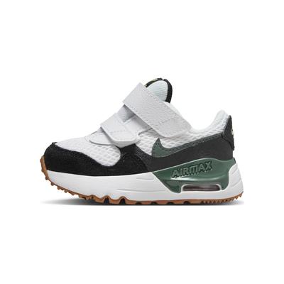 Air Max SYSTM TD White Black Vintage Green Baby Sneakers Barely-Volt DQ0286-115