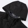 Chunya Textile PU Waterproof Windproof Poncho Extended Trench Coat Raincoat Outdoor Hiking Rainstorm Prevention Over the Knee Unisex