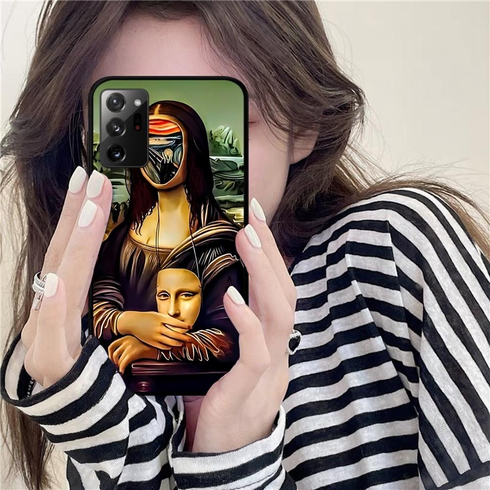 Mona Lisa Phone Case For Samsung A 10 11 12 13 20 21 22 30 31 32 40 51 52 53 70 71 72 73 91 13 Shell