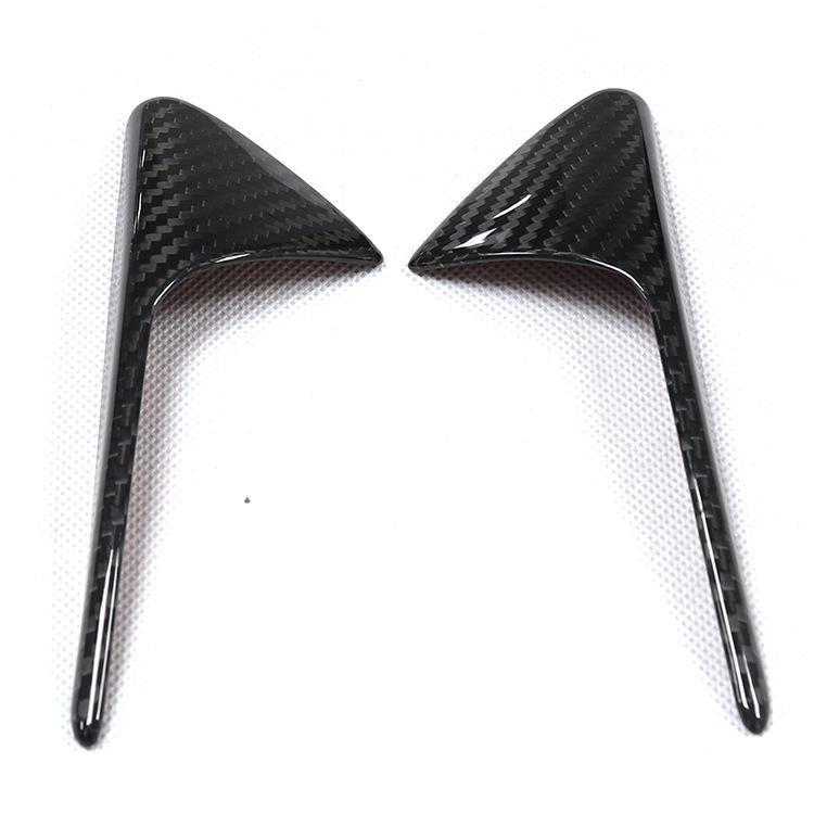 Tesla Model 3 & Y Carbon Fiber Turn Signal Light Covers