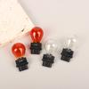 2Pcs 3157 DC12V 21/5W Car Brake Light Bulbs Halogen Lamp Quartz Glass Turn Signal Light Brake Lights Reverse Lamp Bulbs 7