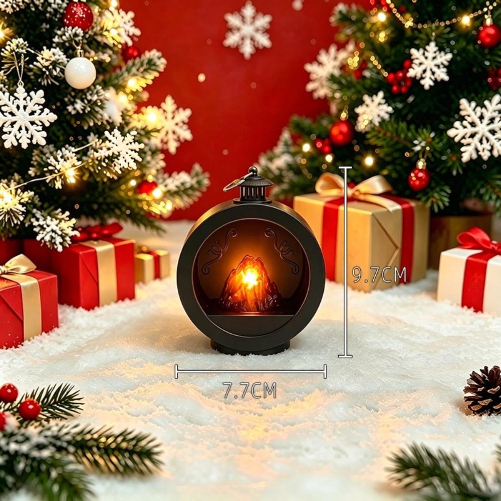 Creative Design Fireplace Lights Glowing Light Simulation Fireplace  Home Decoration