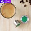 i Cafilas [LFG001] Reusable Coffee Capsule Filter Refillable Crema Maker Cups Pods Stainless Steel Coffee Capsule for CAPRISTA Espresso Espressotoria