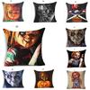 Cozy Halloween Horror Ghost Baby Pumpkin Pillowcase For Festive Sofa Decor