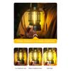 Outdoor Solar Camping Lantern IPX4 Waterproof USB Rechargeable LED Light Super Bright Lightweight Hiking Tent Hanging Emergency Lamp