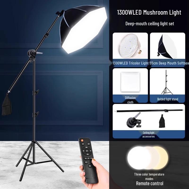 5070 Softbox Lighting Kit for Photography & Video Broadcasting: Indoor Portrait & Clothing Shooting