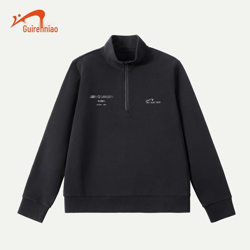 

Guirenniao Men s Half-Zip Sport Sweatshirt M