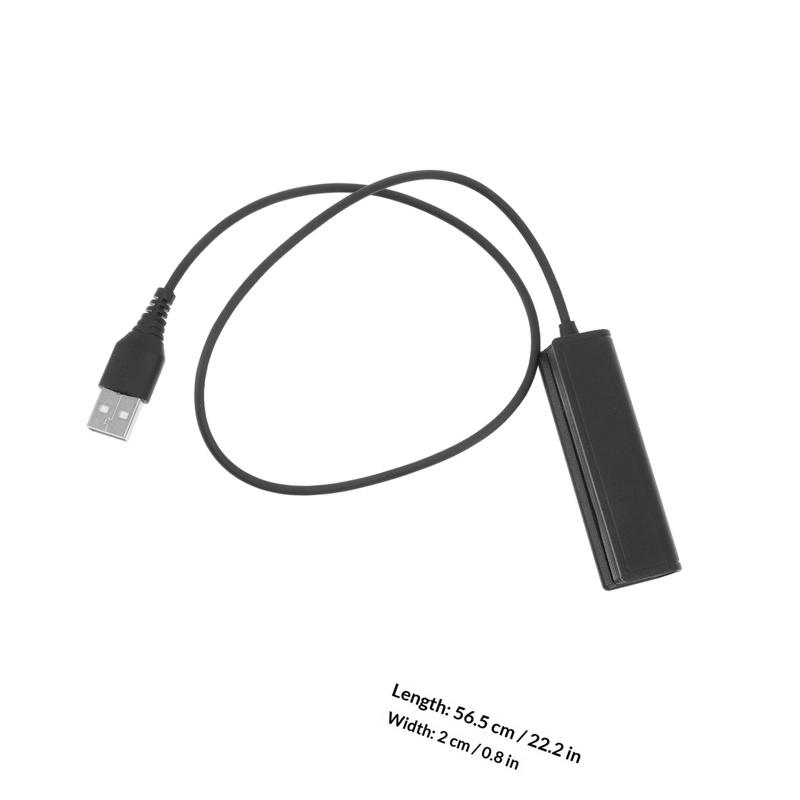 USB Rj9 Female Adapter Cable Plastic Converter for Laptop Pc USB Plug Headset Cord Communication Adapter Headphone Adapters