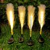 Solar-Powered LED Reed Lamp for Outdoor Landscape Decoration - Waterproof, Multicolor Lights for Lawn, Courtyard, and Park Atmosphere