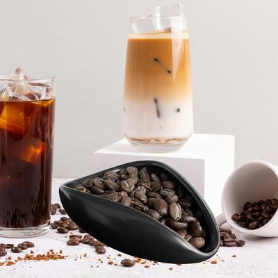 Kaffeebohnen Dosierbecher Keramik Mini Kaffee Probierbrett Dosierzubehör für Familien Esszimmer Café Teehaus Hotel