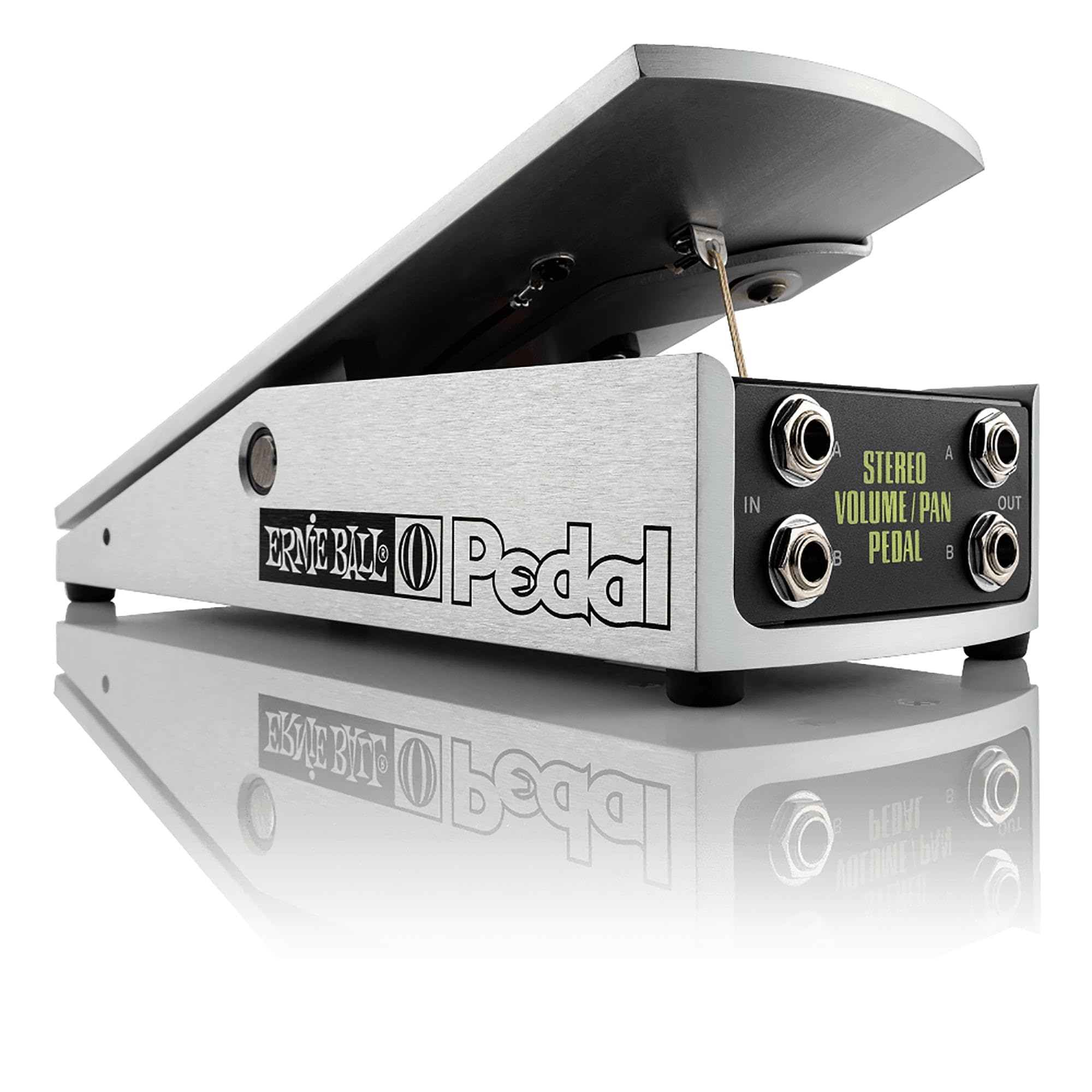 

ERNIE BALL 6165 Pedal 500K STEREO PEDAL for passive type [Genuine product] Volume/Pan VOLUME/PAN серебряный