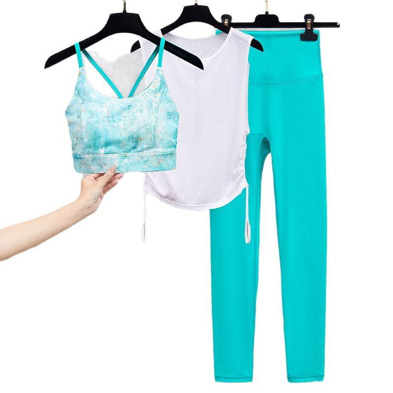 Women's High Waist Yoga and Fitness Pants Set - Peach Butt Lift Suit for Running and Pilates