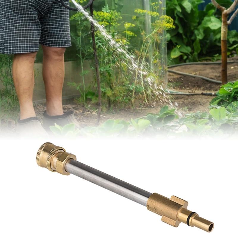 Replacement for Pressure Washer Guns Adapter 1/4inch Quick Connectors Snow Foam Lances Water Guns Adapter Accessories