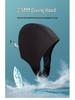 Unisex Quick-Drying Diving Cap - 2.5MM Sun & Ear Protection, Warmth, Adult Swim Hood for Men & Women