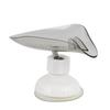 Bathroom Soap Holder Drain Firmly Mounted Height Adjustable Sink Suction Cup Sponge Box for Kitchen Steel Wire Ball Grey