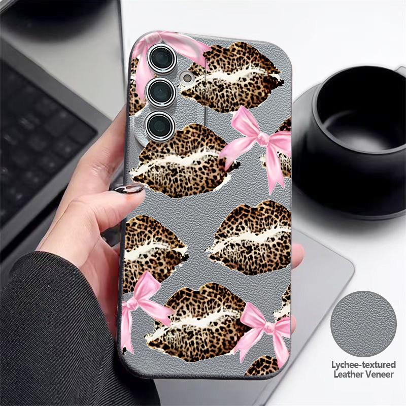 Cool Kiss Lips Print Case For Samsung A18 A57 A37 A17 A56 A36 A26 A16 A55 A35 A25 A15 A54 S21 FE S22 S23 S24 Plus S25 S26 Ultra Silicone Cover