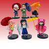 New Hot Plum Rain Season Q Version Figures Umbrella Scene Pvc Collectible Model Toy Gift For Anime Fans For Kids Adults Children's Birthday Gift