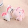 Unicorn Plush Toy Keychain Animal Figurine Soft Stuffed Doll For Girls Gifts