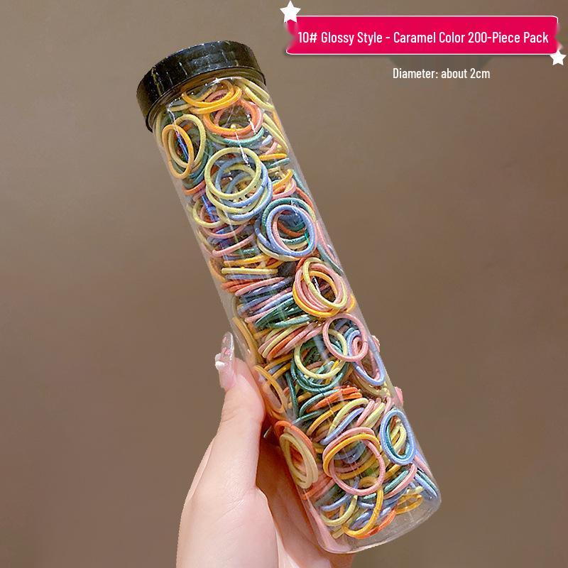 

Не повреждающие эластичные резинки для волос: Идеально для детских хвостиков и конфетно-цветных причесок маленькой девочки.