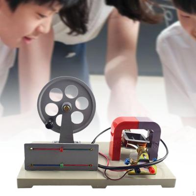 Hand Crank Generator Teaching Instrument Physics Tool Electromagnetic Induction Educational