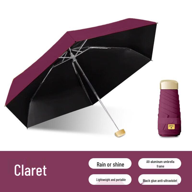 YICAI Mini Ultra-Light UV Protection Folding Umbrella