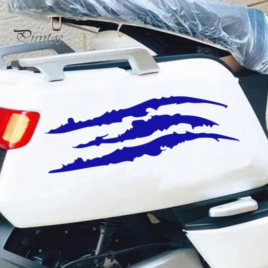 Sporty Car Exterior Trim 2Pcs Claw Mark Decals for Cars, Headlight Sticker, Stripes Waterproof Sticker Scratch Decal Sports Cars SUV Pickup