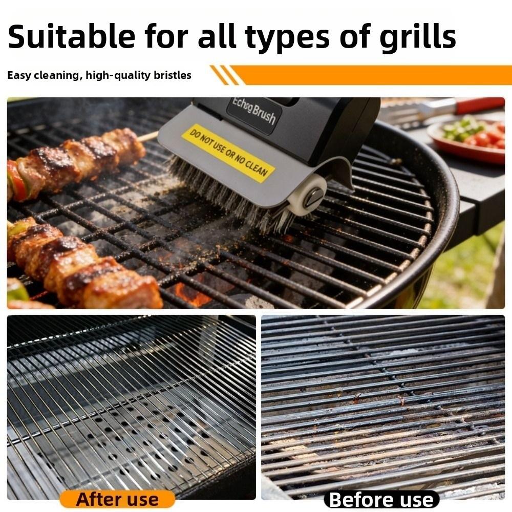 Hoge Snelheid Elektrische Grillborstel Roestvrij Staal Roller Grill Schoonmaakborstel Thuisgebruik