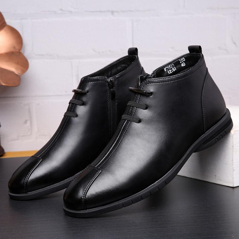 

МодаНатуральная кожаМужская официальная обувьРоскошные брендовые мужские мокасиныМокасиныДышащие черные туфли для вожденияБольшой размер 44