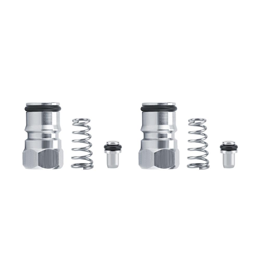 

2pcs/ Set Stainless Steel Study Keg Ball Lock Post Poppet Tread Gas and Liquid 19/32