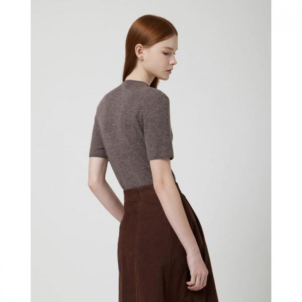 Cc Collect Kaschmir-Mischung Pullover mit halbem Rollkragen C254ksk031