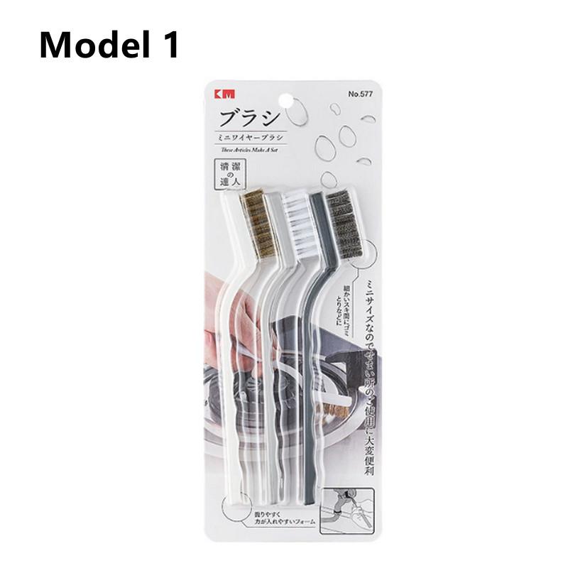 Kochfeldreinigungsbürsten zum Entfernen von Fett aus Küchenherdspalten, Drahtreinigungsbürsten, Zahnbürsten und Dunstabzugshaubenbürsten