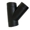 Vehicle Warm Air Duct Splitter 60 Mm Y Branch Fitting with Black Plastic Body for Parking Heater Outlet Split Installation In Cabin Heating Systems