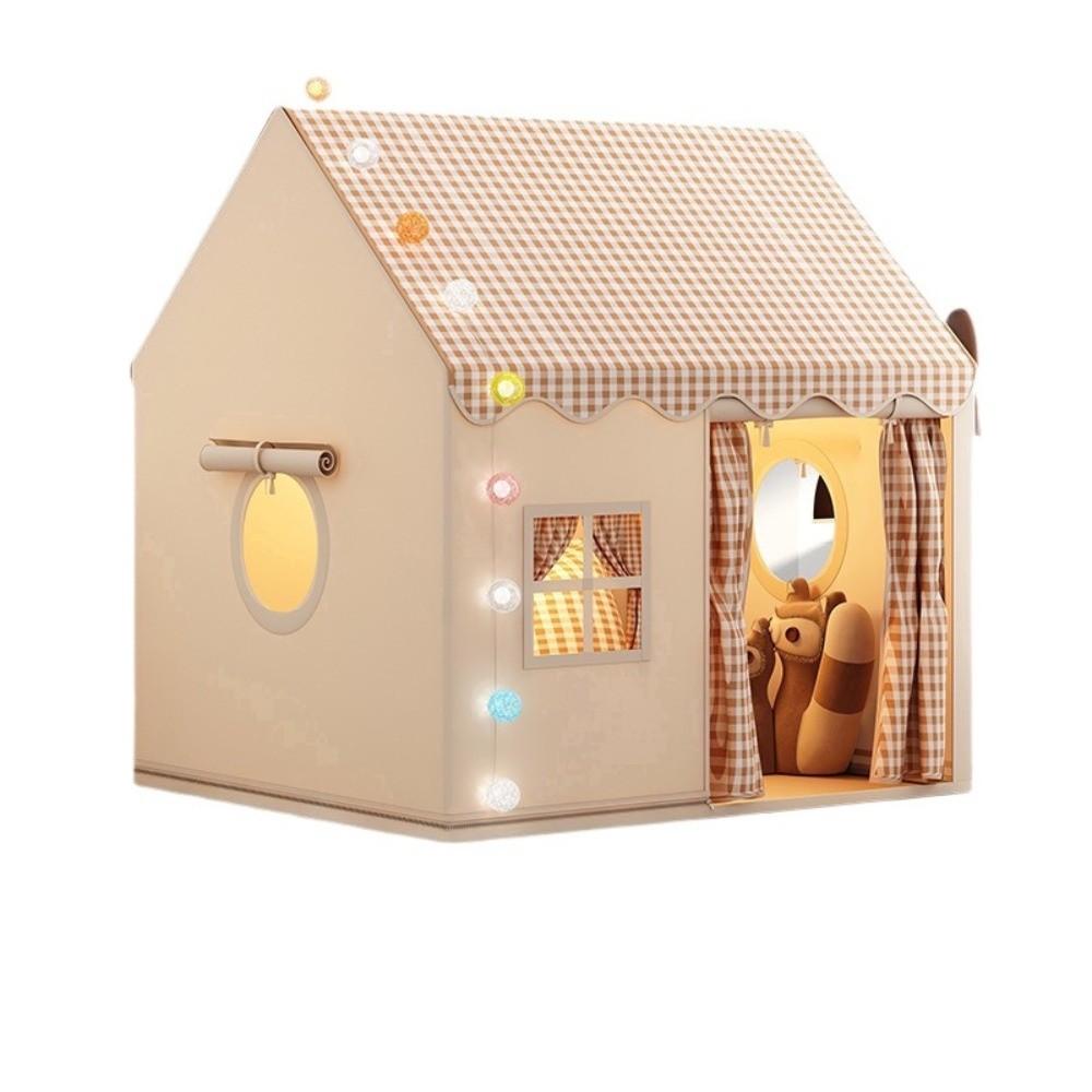 Double Curtains Kids Play Tent Foldable Toddler Tent Gifts Children's Castle Tent  Children Toys