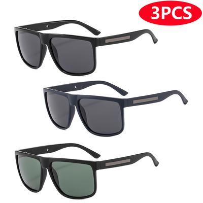 3 Piece Sets Polarized Sunglasses Cycling Fashion Sports Fishing Sunglasses Women Outdoor Cycling Off Road Sunglasses Men Unisex